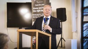 RF President's lunch (61) Royal Freemasons’ Honorary President and Grand Master of the United Grand Lodge MWBro Peter Henshall