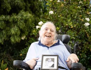 Royal Freemasons Centennial Lodge resident Robbie O'Brien